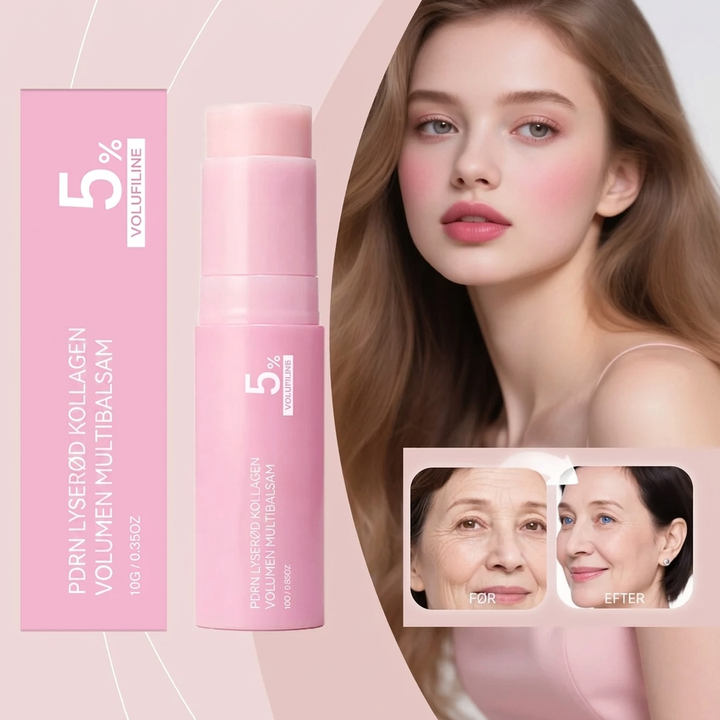 PDRN Lyserød Collagen Volume Multi Balm Stick