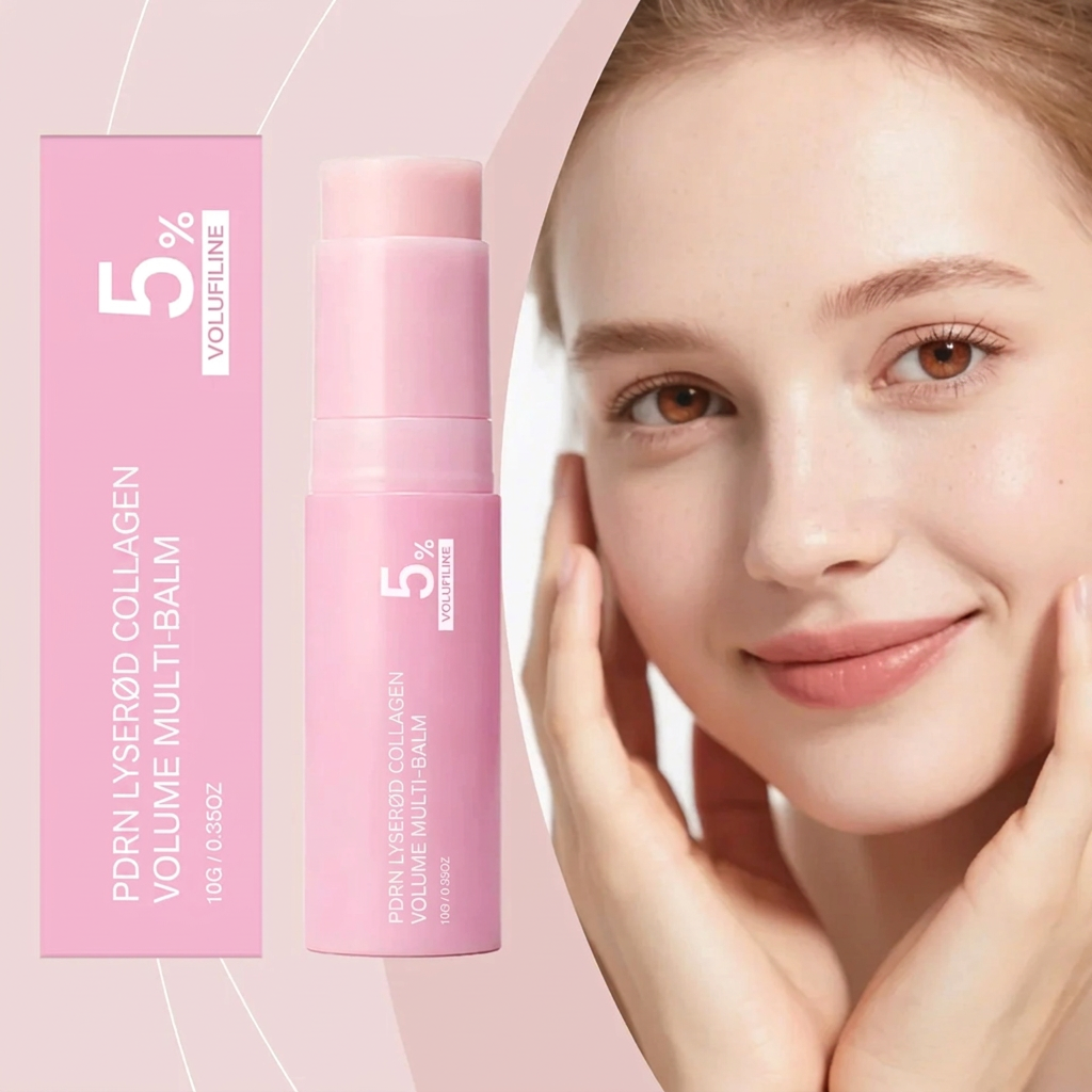 PDRN Lyserød Collagen Volume Multi Balm Stick