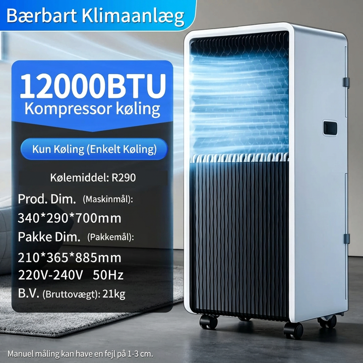 Bærbar Luftkøler & Fordampningskøleventilator