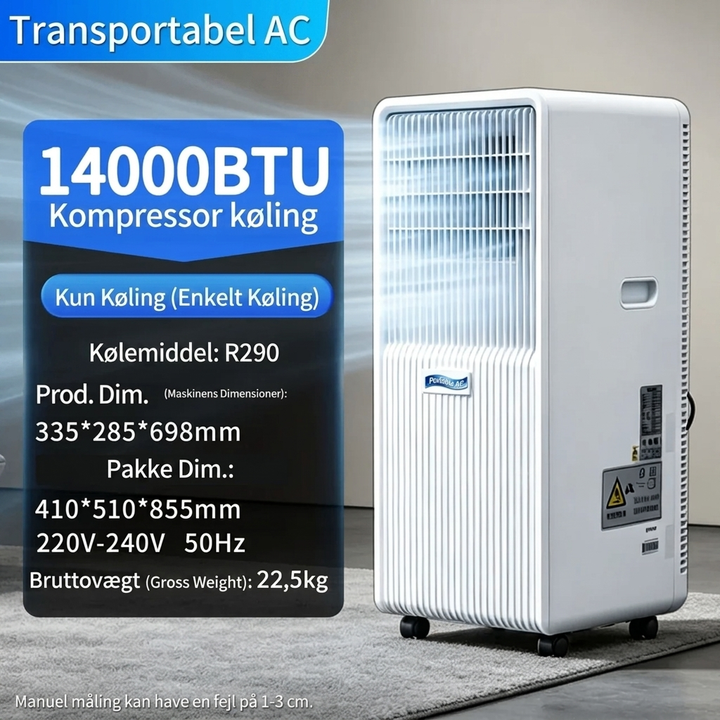 Bærbar Luftkøler & Fordampningskøleventilator