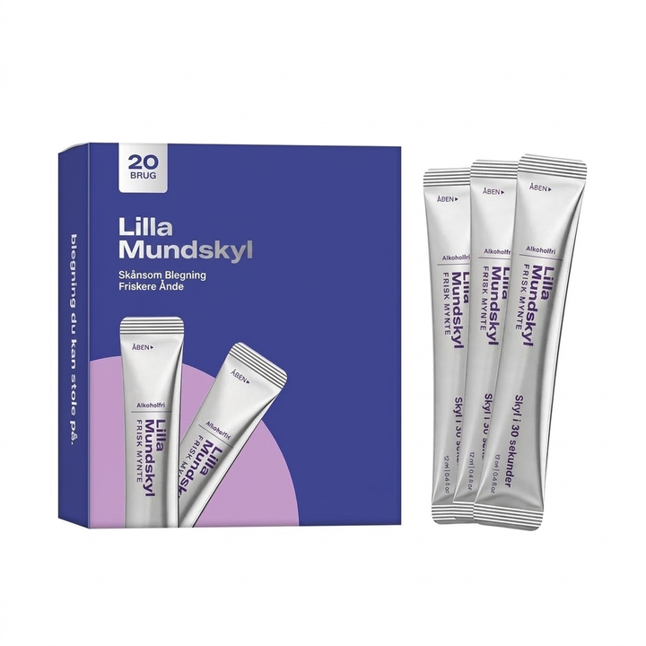 Mint Bærbar Mundskyl 20stk
