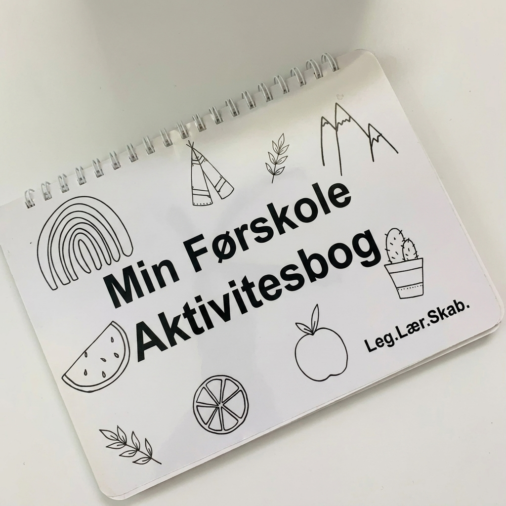 Førskole Interaktiv Travl Bog med Markører