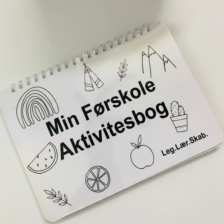 Førskole Interaktiv Travl Bog med Markører