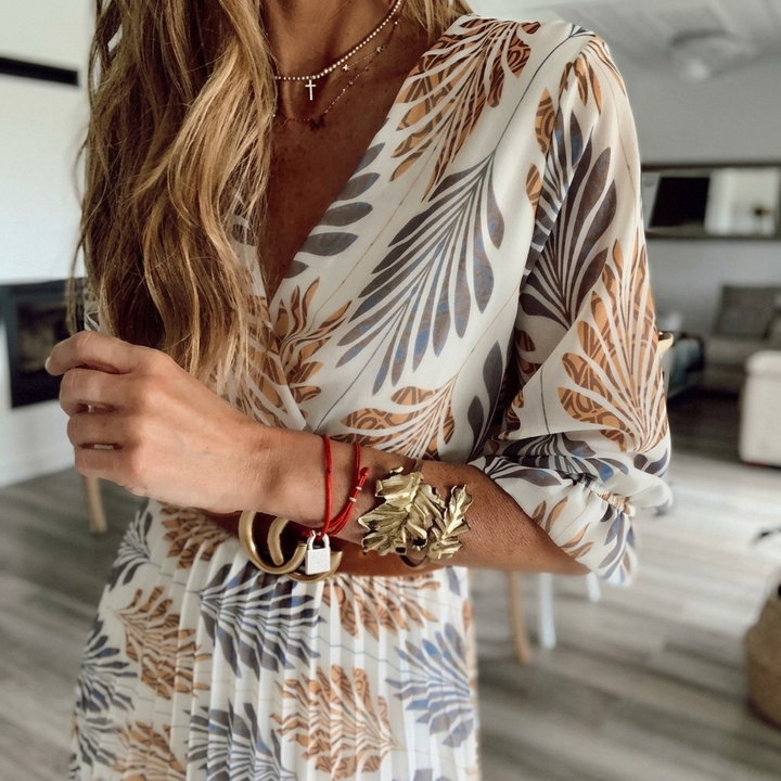 Boho Swing Maxi Kjole