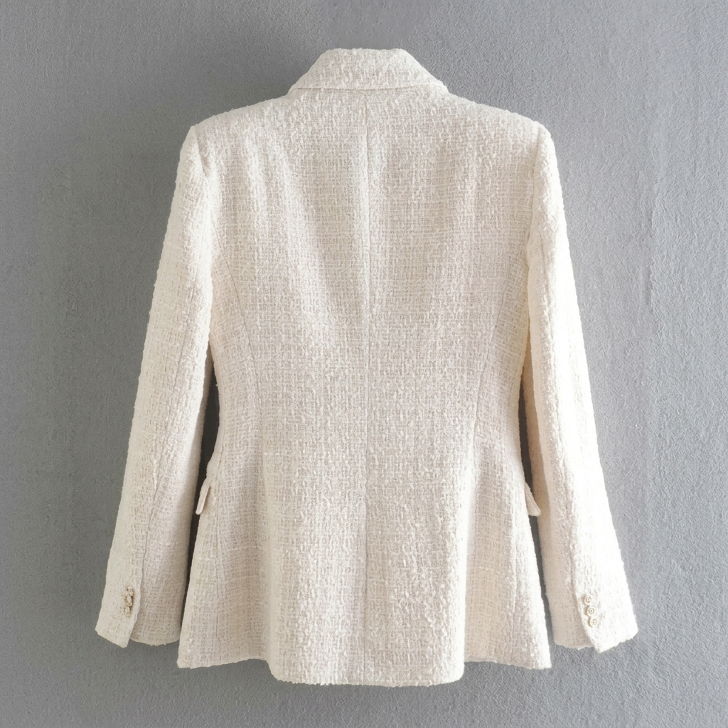 Angel - Elegant Tweed Blazer til Kvinder