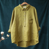 Elegant langærmet bluse til kvinder