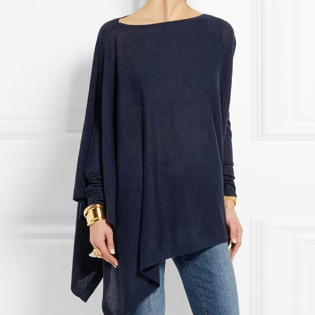 Elegant langærmet top til kvinder