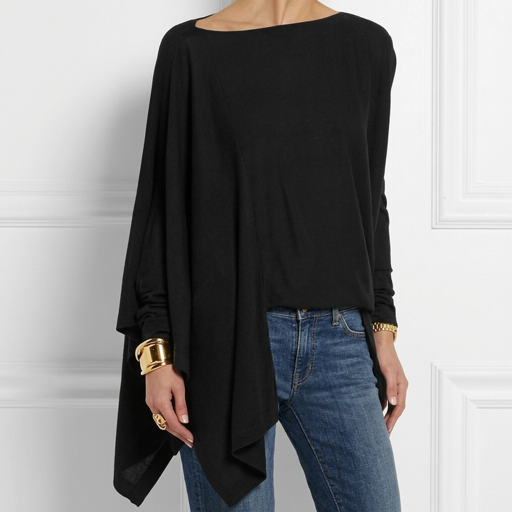 Elegant langærmet top til kvinder