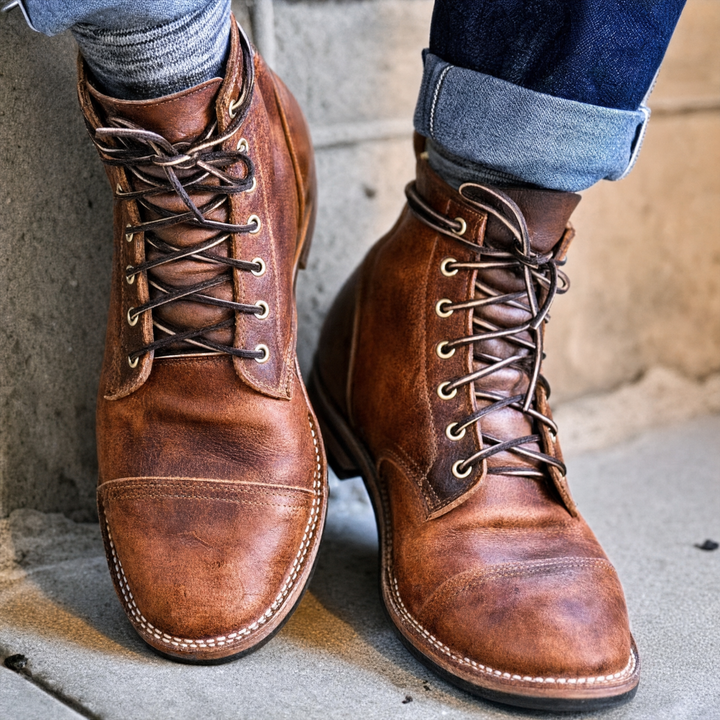Læder Boot Classic