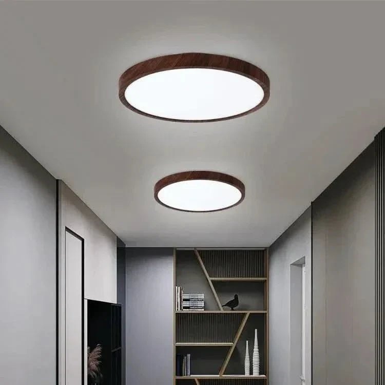 Ultratynd rund LED-loftlampe