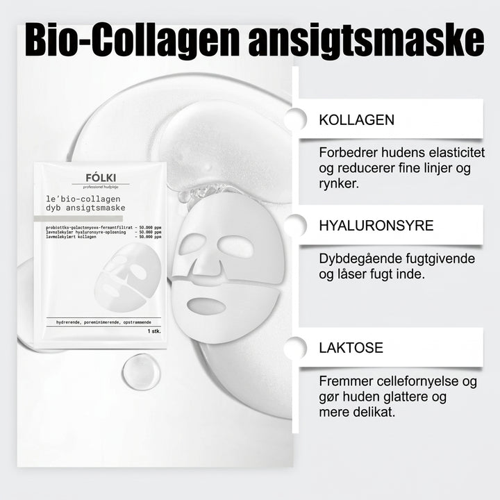 Dyb fugtgivende og poreforfinende ansigtsbehandling natten over