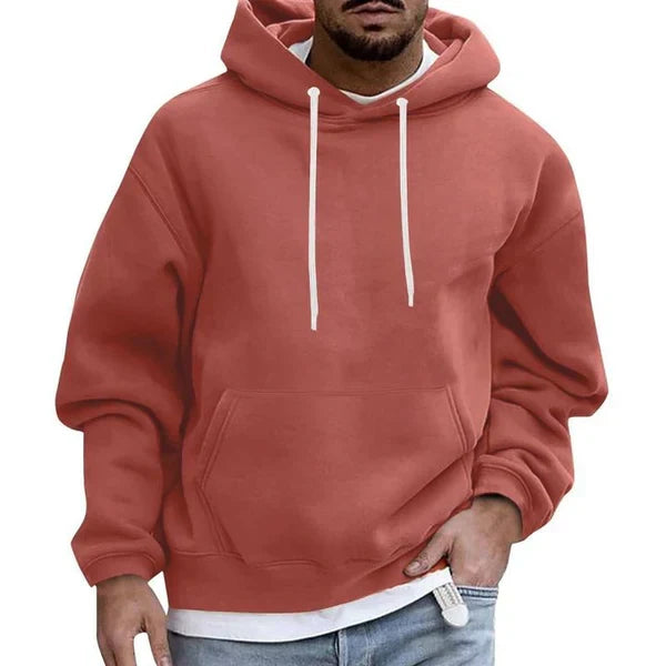 Oversize-hoodie til mænd med kængurulomme – Efterårsudgave Matteo