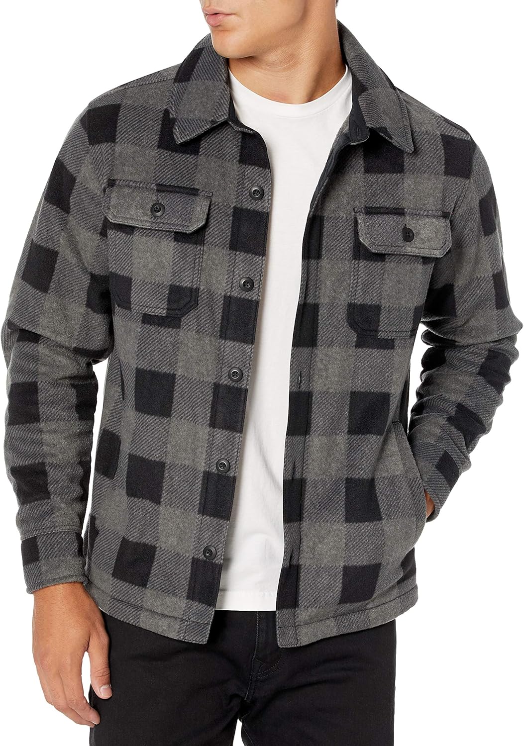 Fleece-overshirt til herrer til foråret 2026 – Max