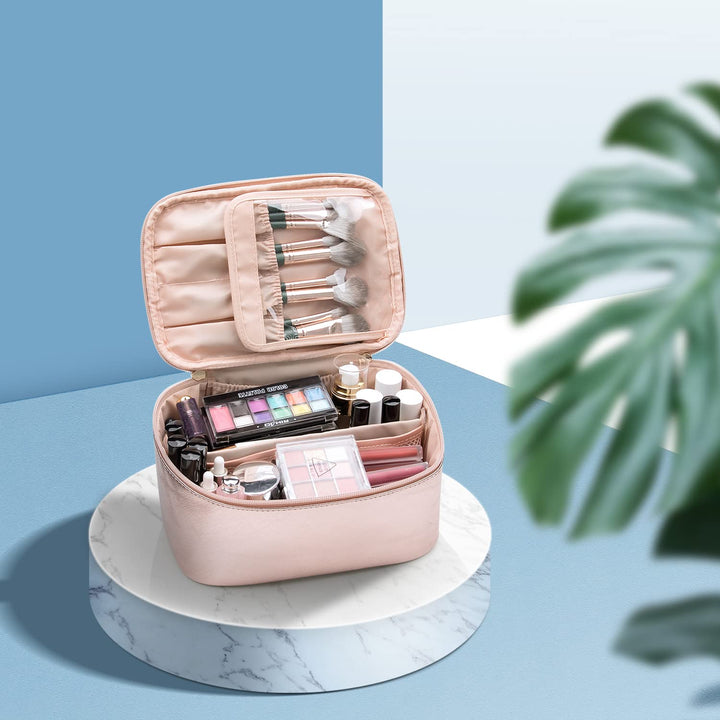 Bærbar Makeup-Organizer med Skillevægge
