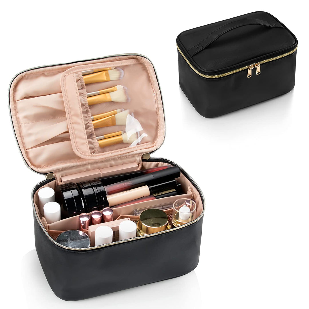Bærbar Makeup-Organizer med Skillevægge