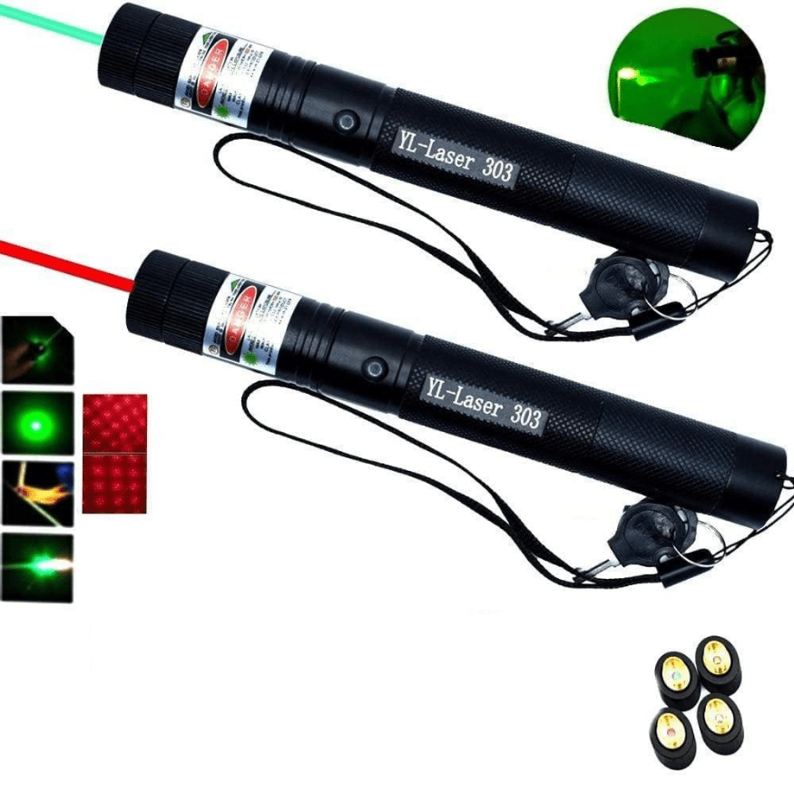Kraftig laserpointer med høj ydeevne