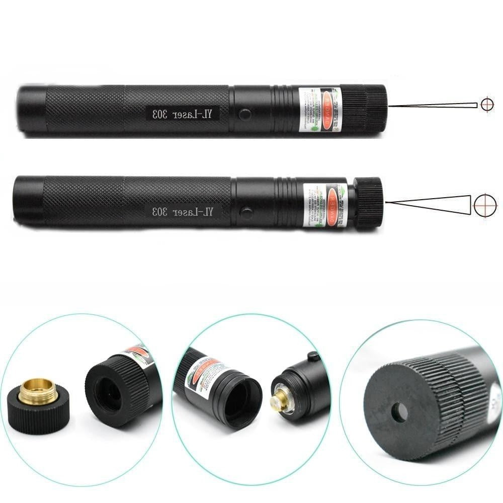 Kraftfuld laserpointer - PrecisionBeam