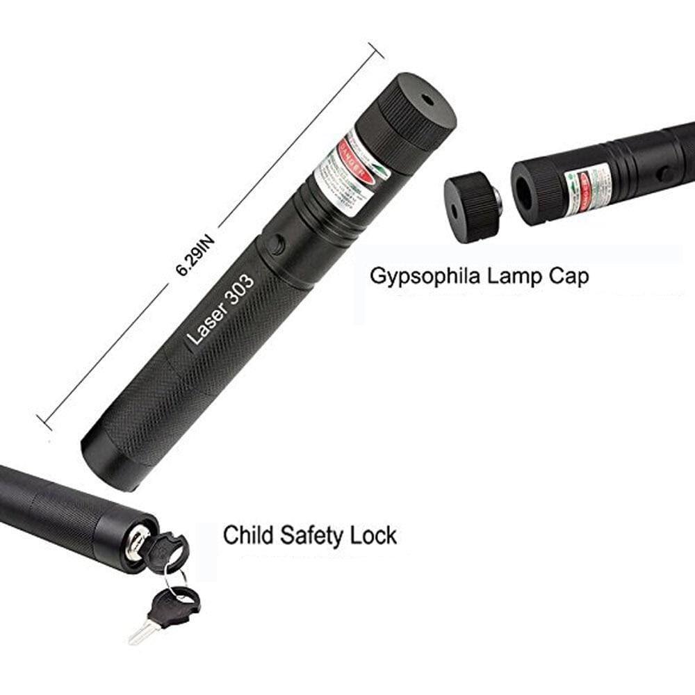 Kraftfuld laserpointer - PrecisionBeam