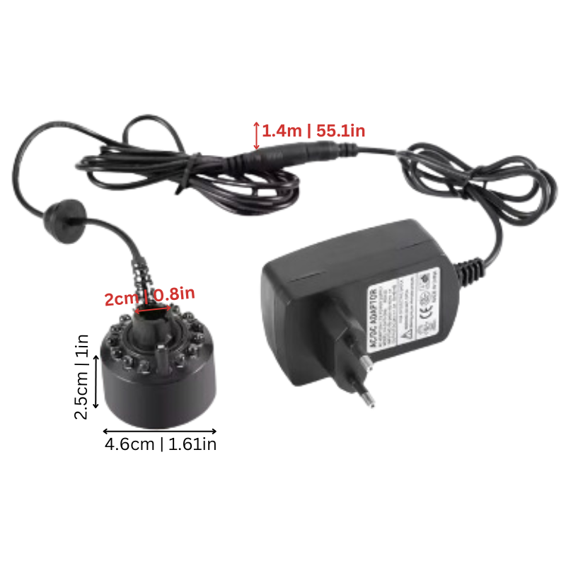 LED-ultralydstågemaskine – MysticMist