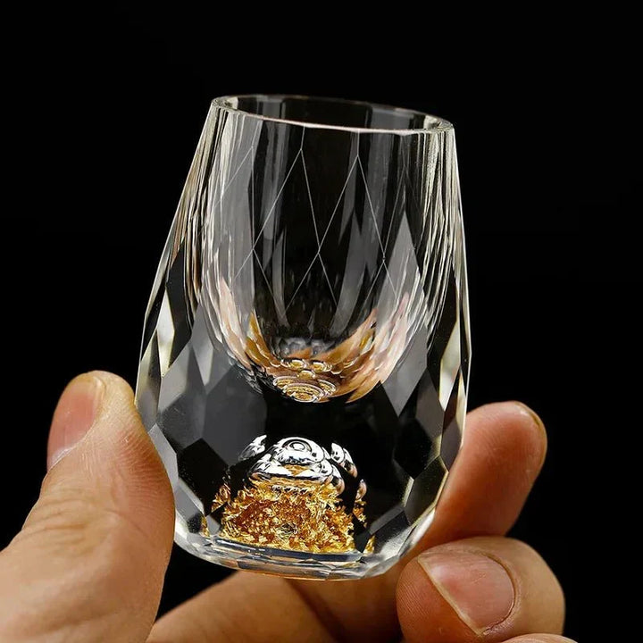 CrystalElegance shotglas - Luksuriøst krystalsæt til fester