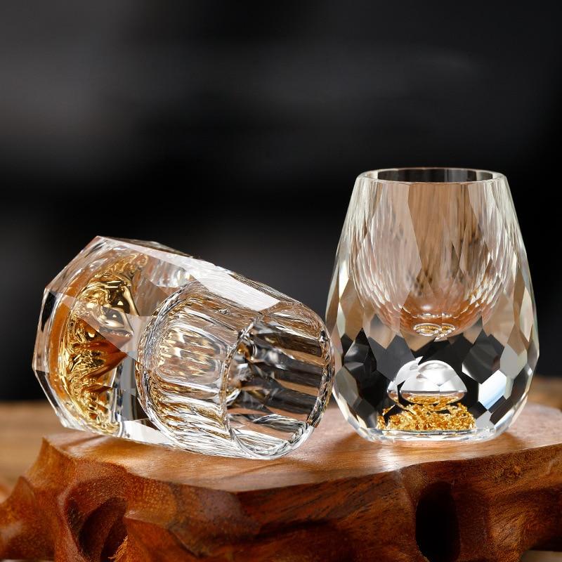 CrystalElegance shotglas - Luksuriøst krystalsæt til fester
