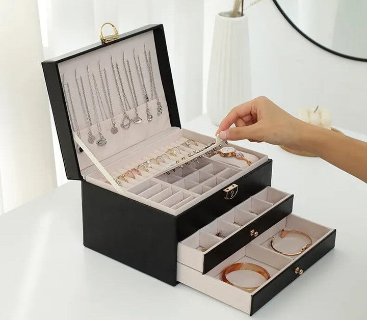 LuxeGuard | smykkeboks – elegant opbevaring til smykker