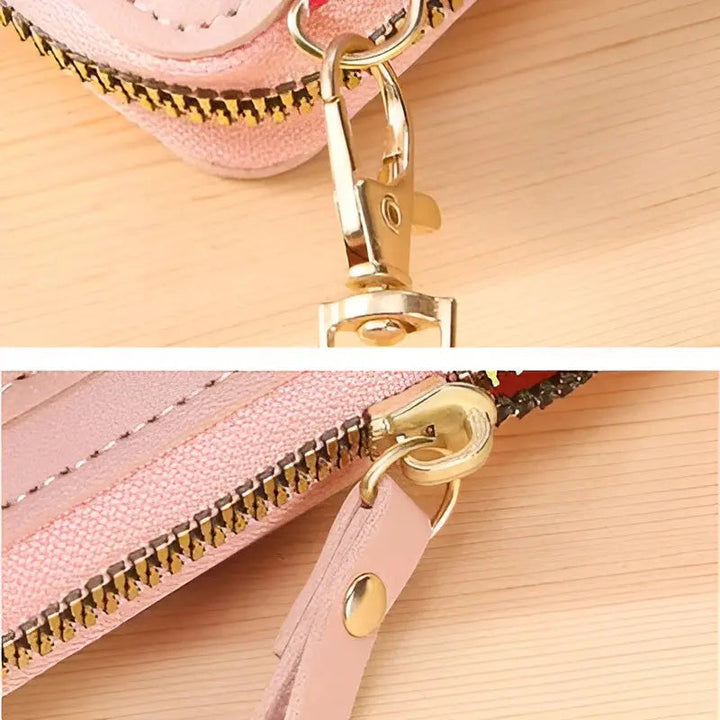 Skuldertaske i blødt læder med tyverisikring – SafeTouch