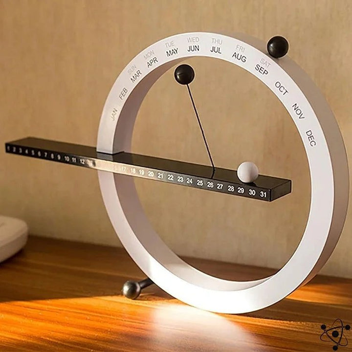 Lydløs magnetisk evighedskalender – Calméon