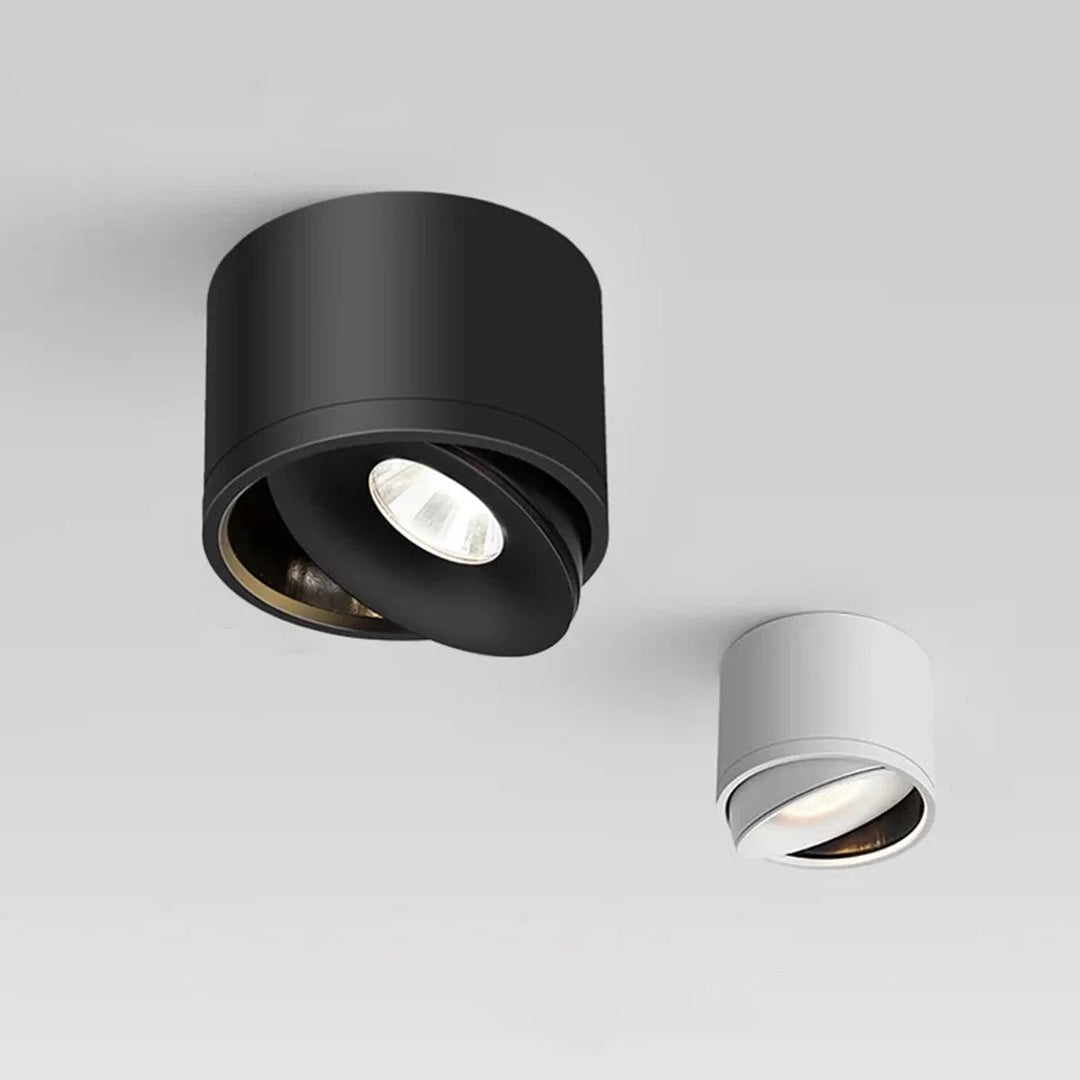Loftmonteret retningsbestemt spot – drejelig moderne lampe