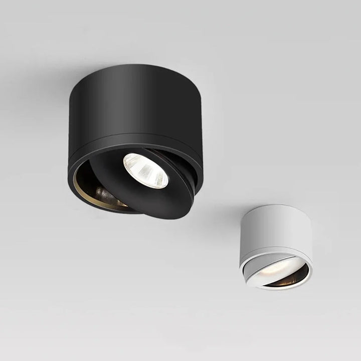Loftmonteret retningsbestemt spot – drejelig moderne lampe