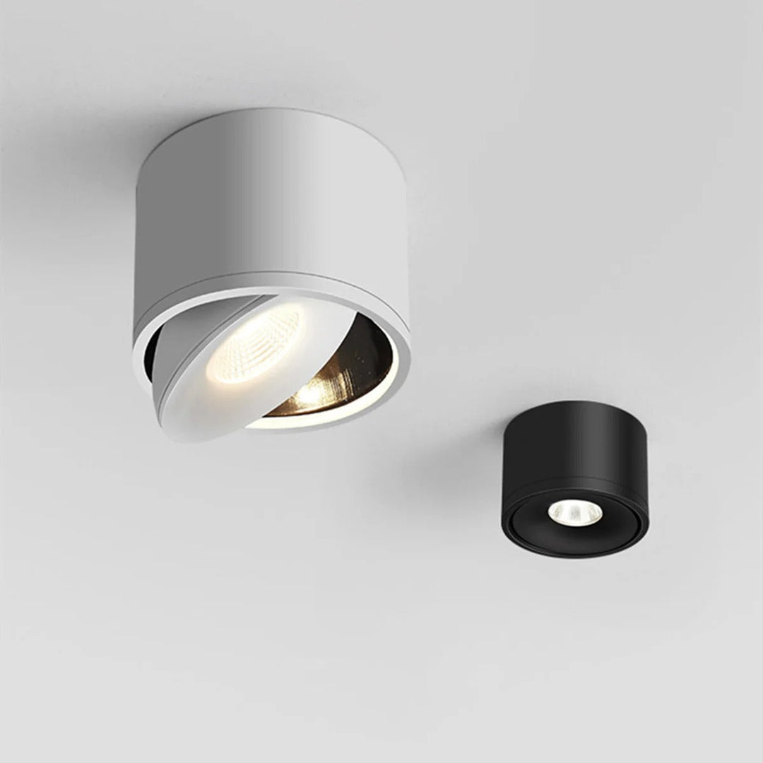 Loftmonteret retningsbestemt spot – drejelig moderne lampe