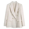 Angel - Elegant Tweed Blazer til Kvinder