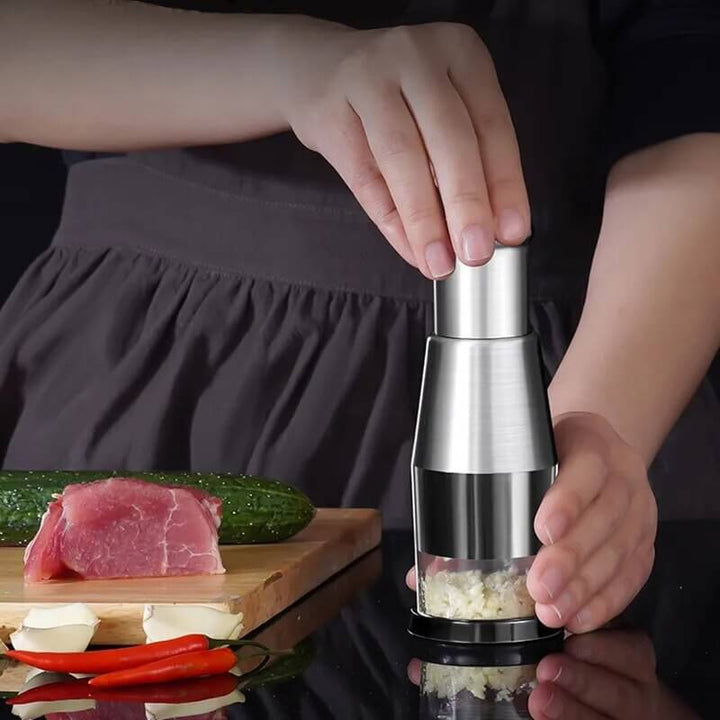 Manuel grøntsagshakker i rustfrit stål – ChefChop Pro