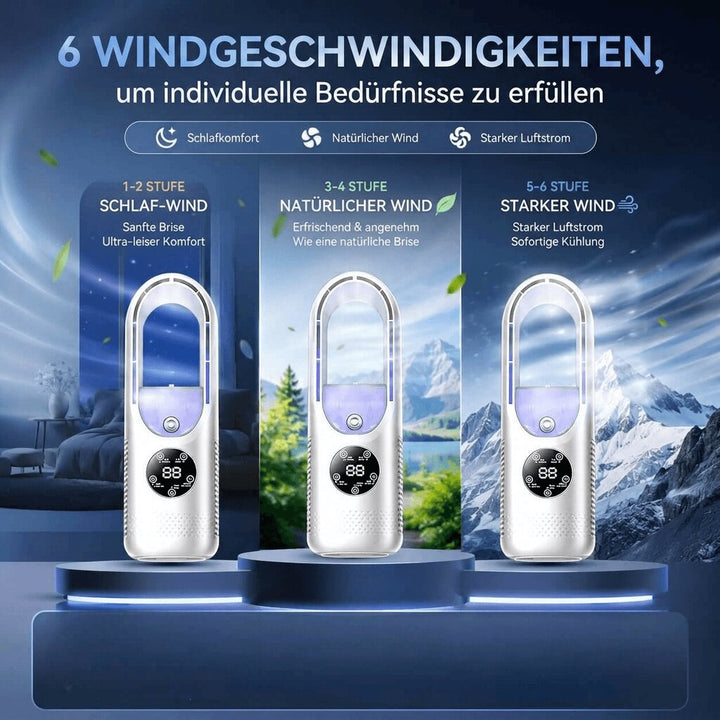 Tårnventilator | Lydløs ventilator | Bordventilator | WhisperCool