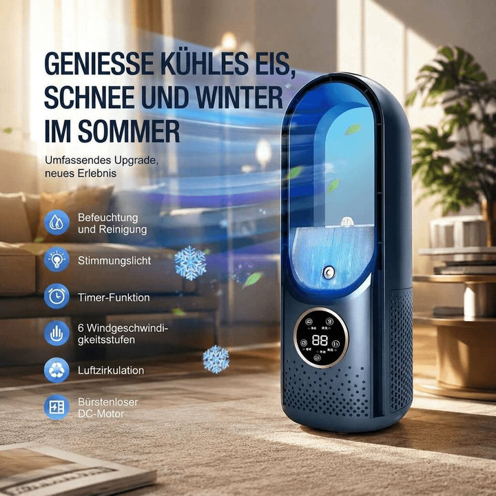 Tårnventilator | Lydløs ventilator | Bordventilator | WhisperCool