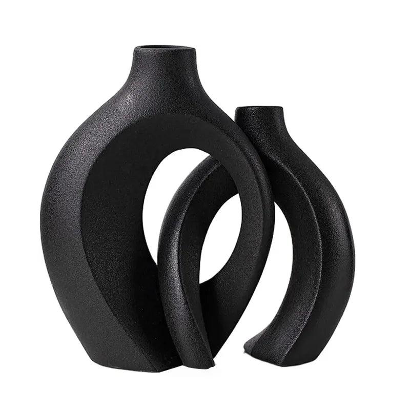 ScandiVase - sæt med minimalistiske keramikvaser