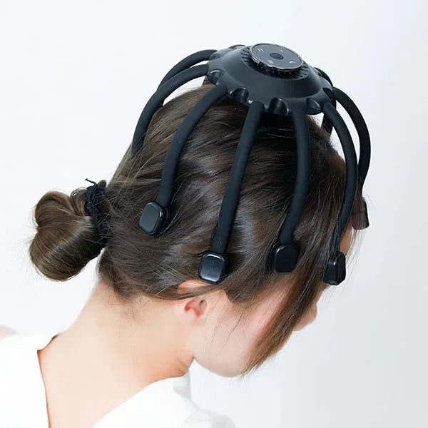 Intelligent elektrisk hovedmassager - OctoRelax