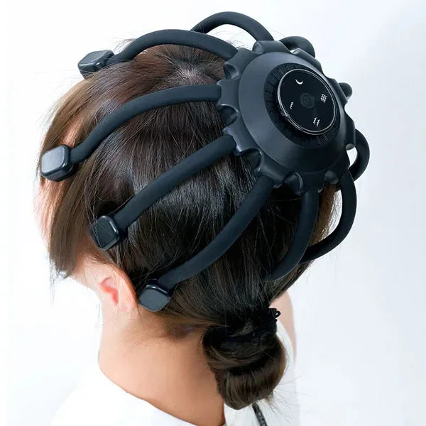 Intelligent elektrisk hovedmassager - OctoRelax