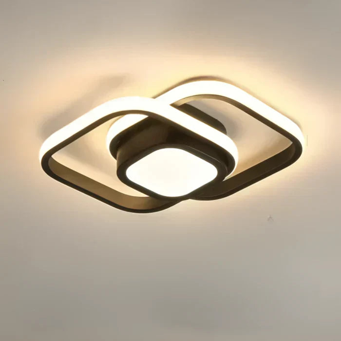 Moderne LED-loftlampe - energibesparende design | 24 cm
