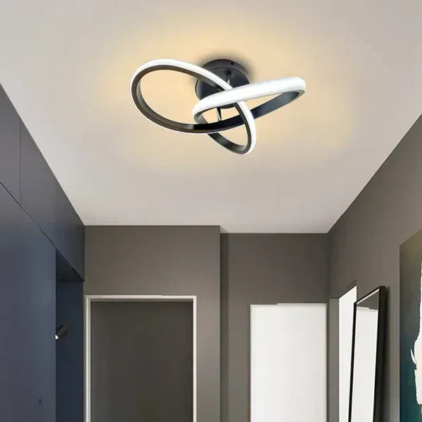 Moderne LED-loftlampe - energibesparende design | 24 cm