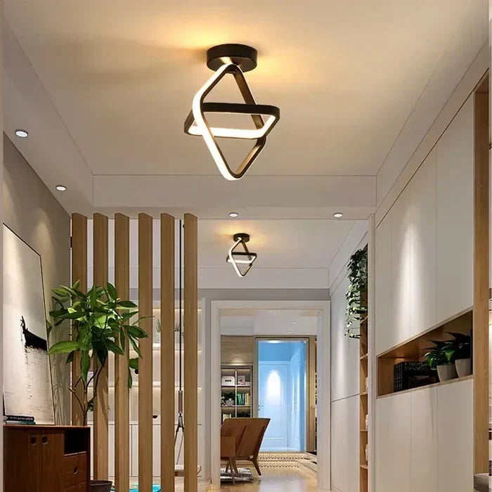 Moderne LED-loftlampe - energibesparende design | 24 cm