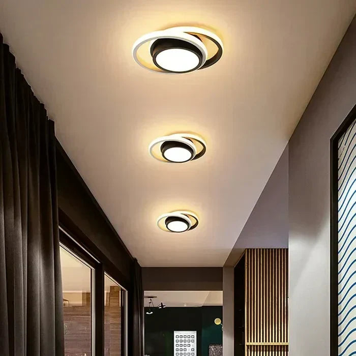 Moderne LED-loftlampe - energibesparende design | 24 cm