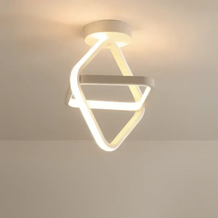 Moderne LED-loftlampe - energibesparende design | 24 cm