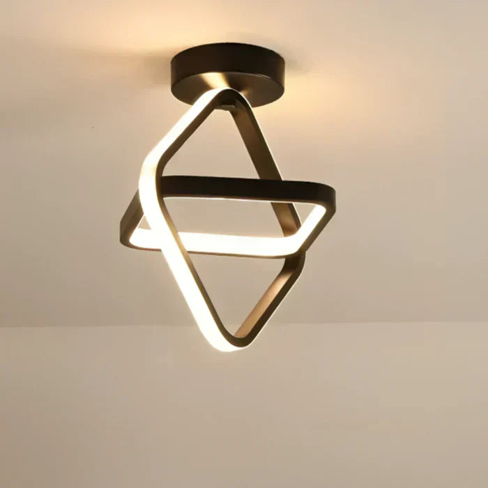 Moderne LED-loftlampe - energibesparende design | 24 cm