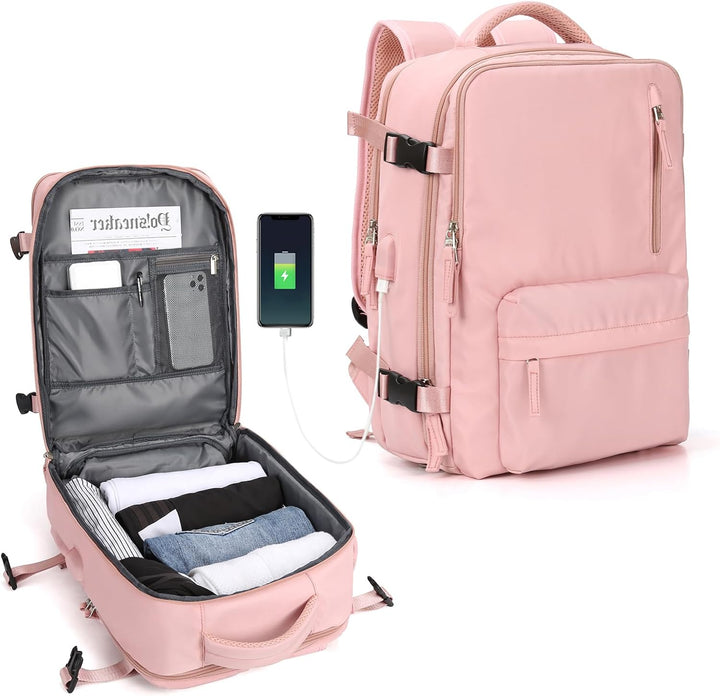 Laptoptaske med flere rum og justerbar rem