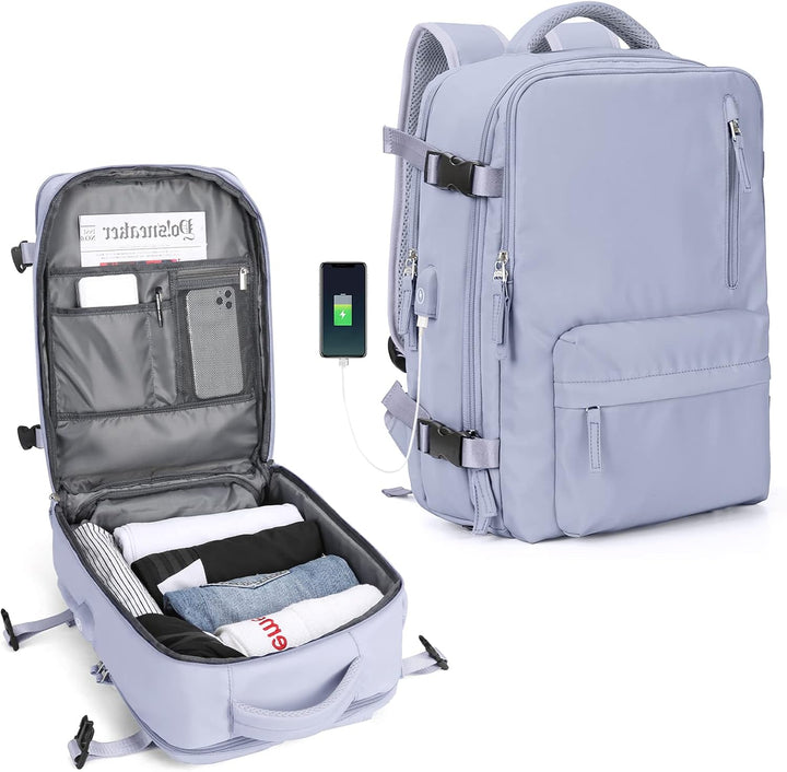 Laptoptaske med flere rum og justerbar rem