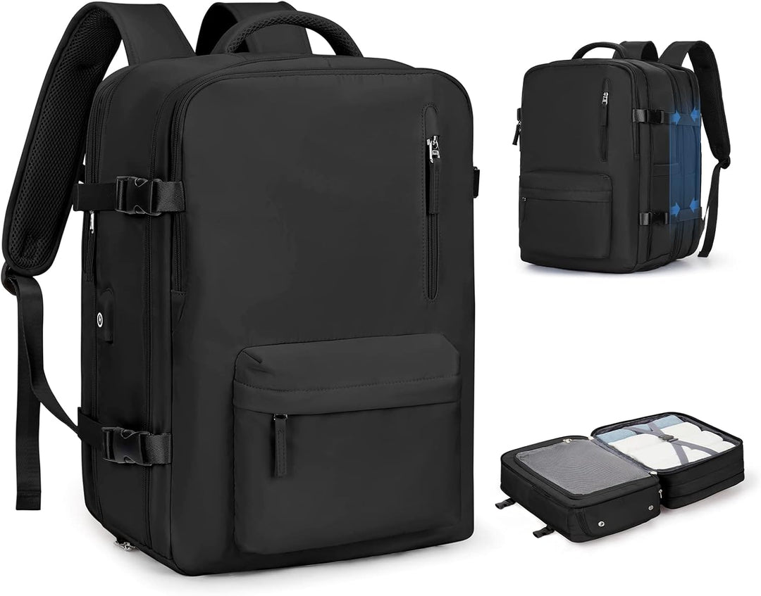 Laptoptaske med flere rum og justerbar rem