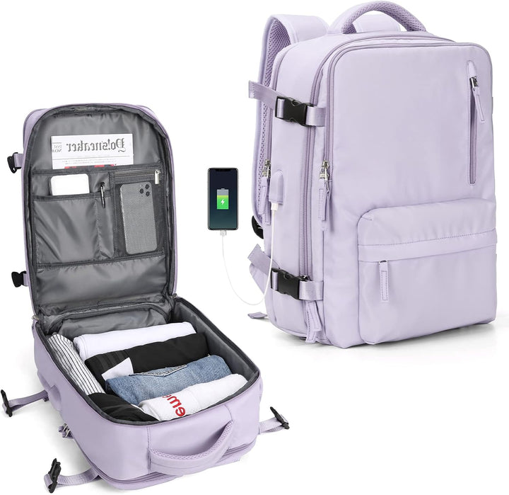 Laptoptaske med flere rum og justerbar rem