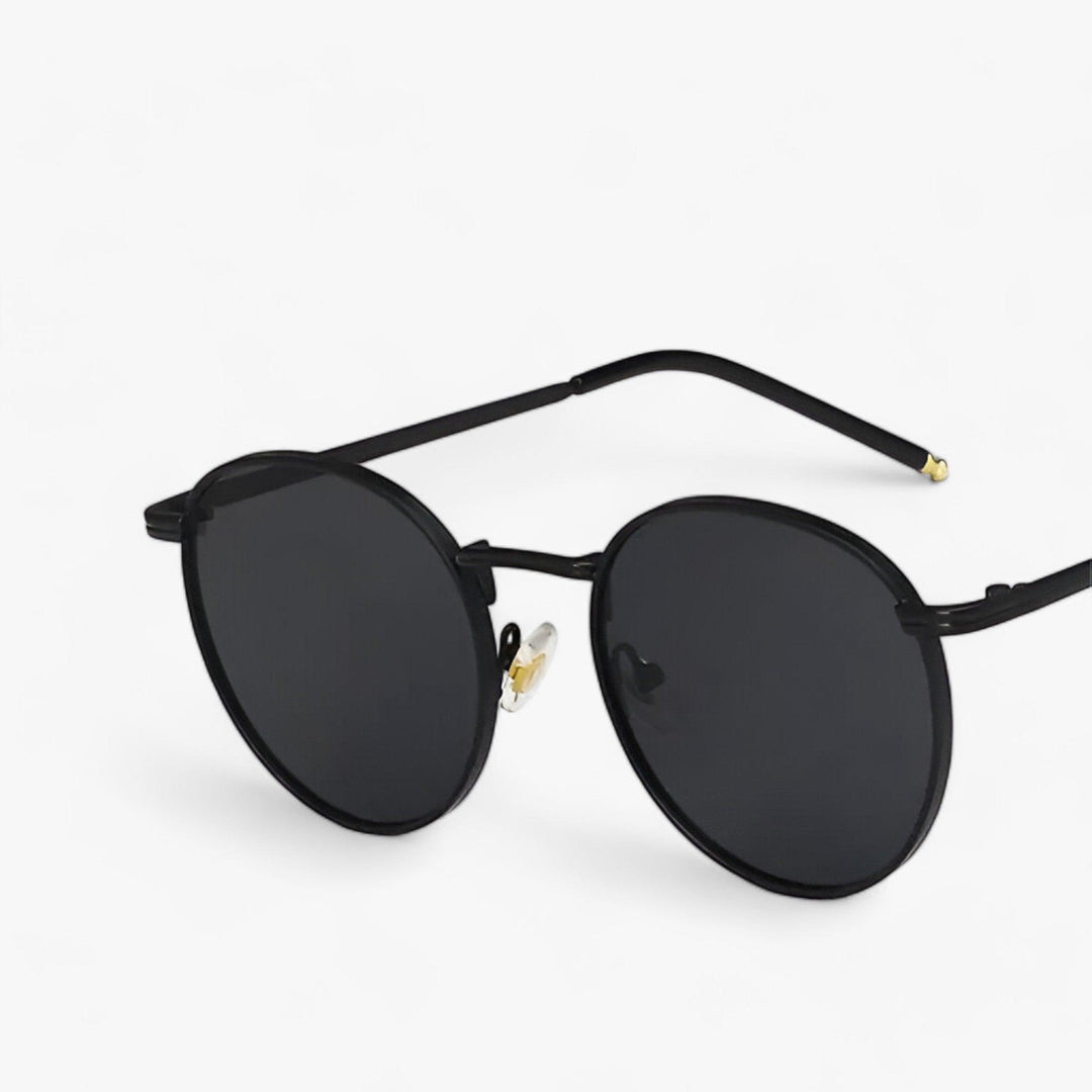 Unisex designersolbriller med runde glas – Nova