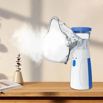 Bærbart mesh-inhalationsapparat til voksne og børn – støjsvag, USB-genopladelig inhalator
